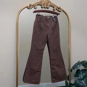 Levi’s 70’s Ultra High-rise Flare Jeans Brown Size 29